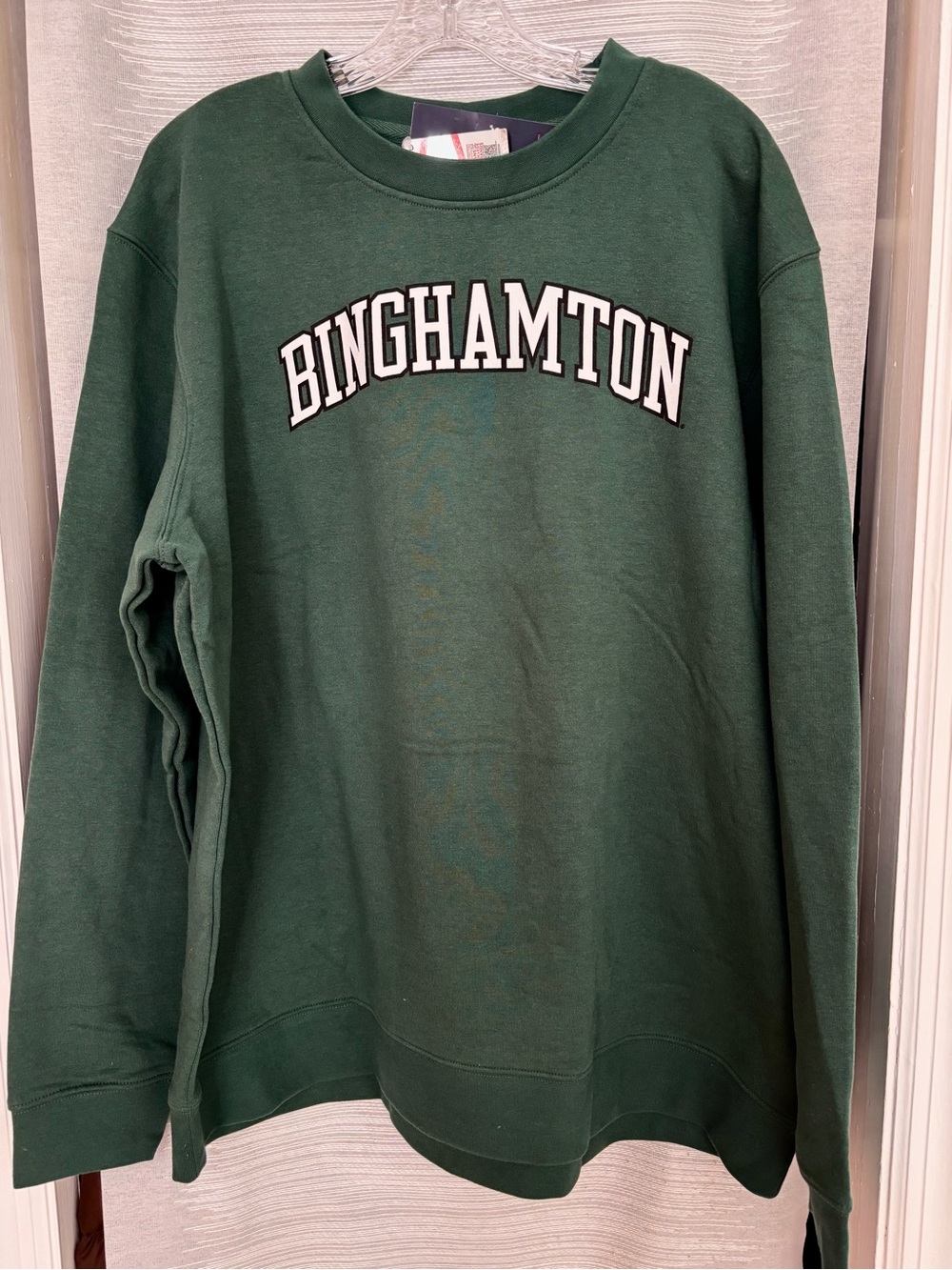 Fanatics Binghamton Dark Green Crewneck Sweatshirt